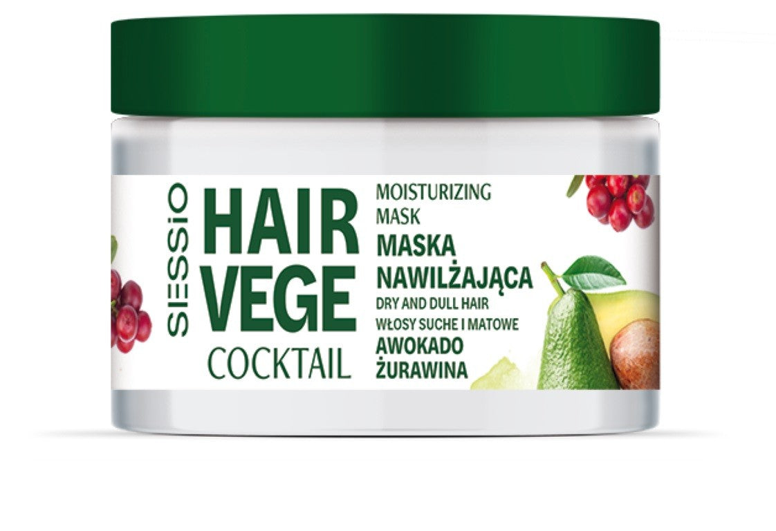 CHANTAL SESSIO HAIR VEGE Avocado & Cranberry Mask. 250ml | Vaistine1.lt | WestPharmacy.eu