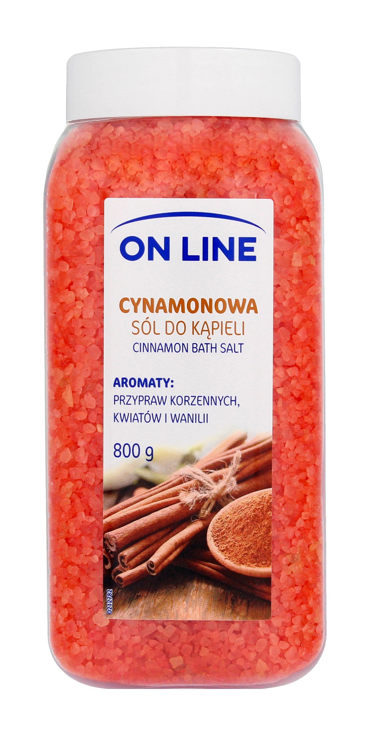 FS On LINE SÓL d/kąp 800g Cinnamon | Vaistine1.lt | WestPharmacy.eu