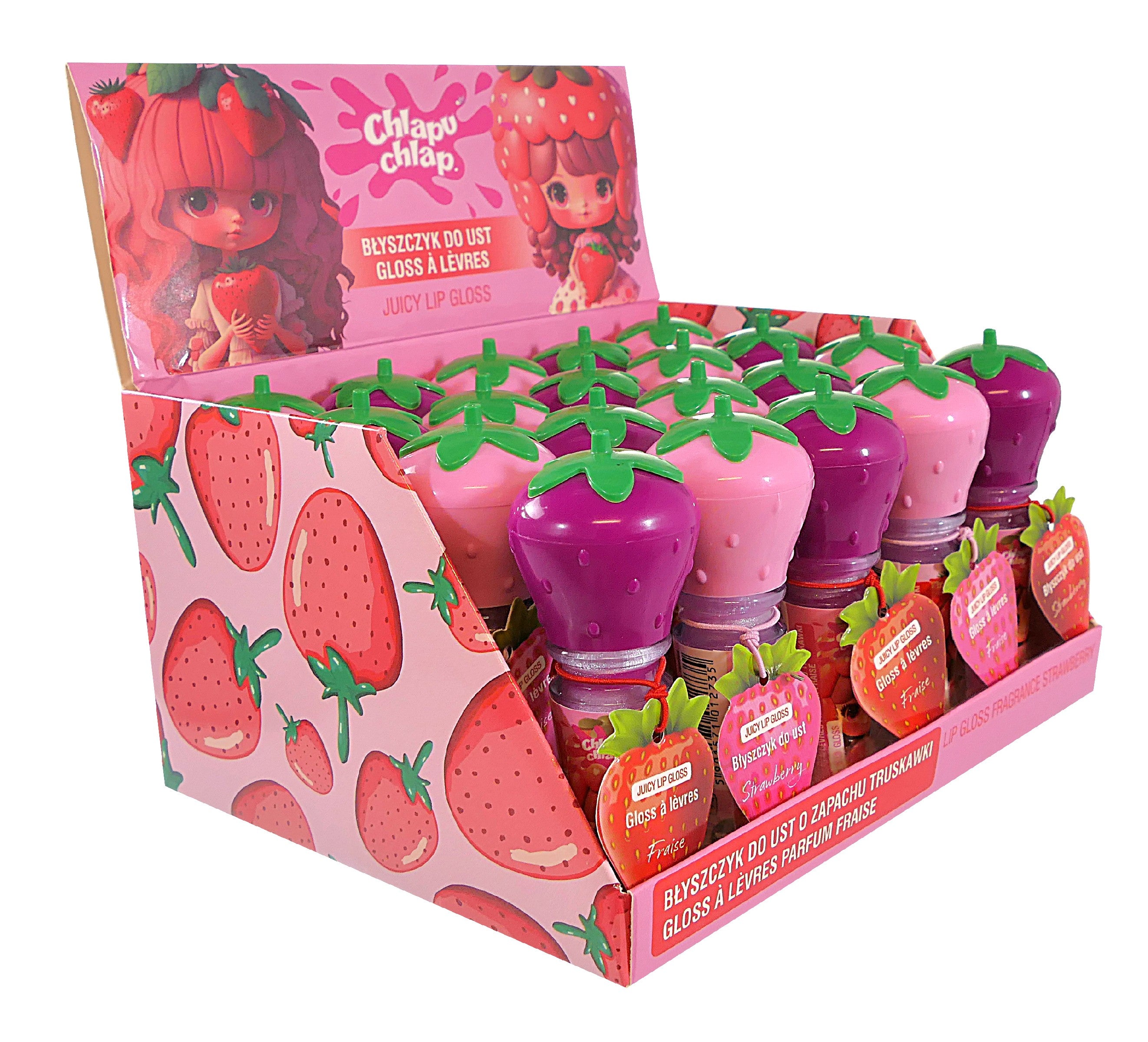 CHLAPU SET Strawberry lip gloss a'20 | Vaistine1.lt | WestPharmacy.eu