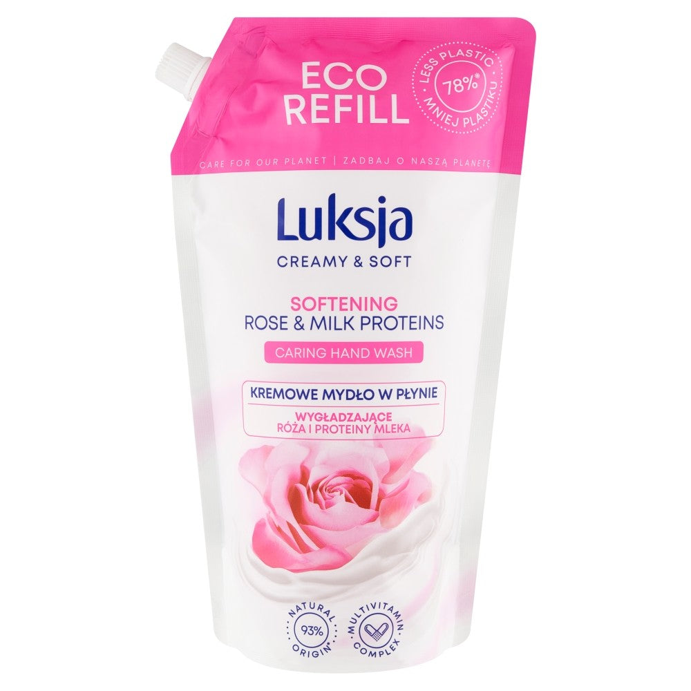 LUKSJA SOAP STOCK 900ML ROSE | Vaistine1.lt | WestPharmacy.eu