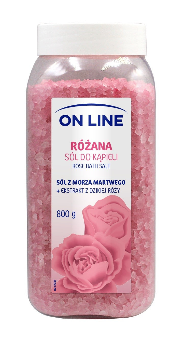 ON LINE Bath Salt - Rose 800g | Vaistine1.lt | WestPharmacy.eu