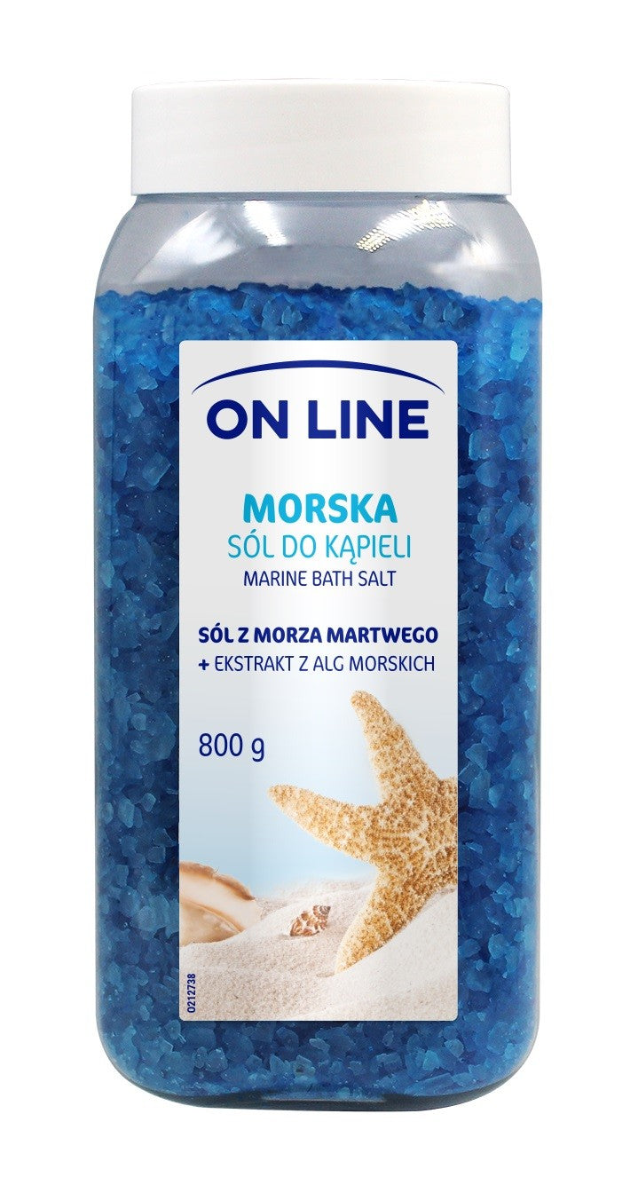 ON LINE Sea Salt for Bath - 800g | Vaistine1.lt | WestPharmacy.eu