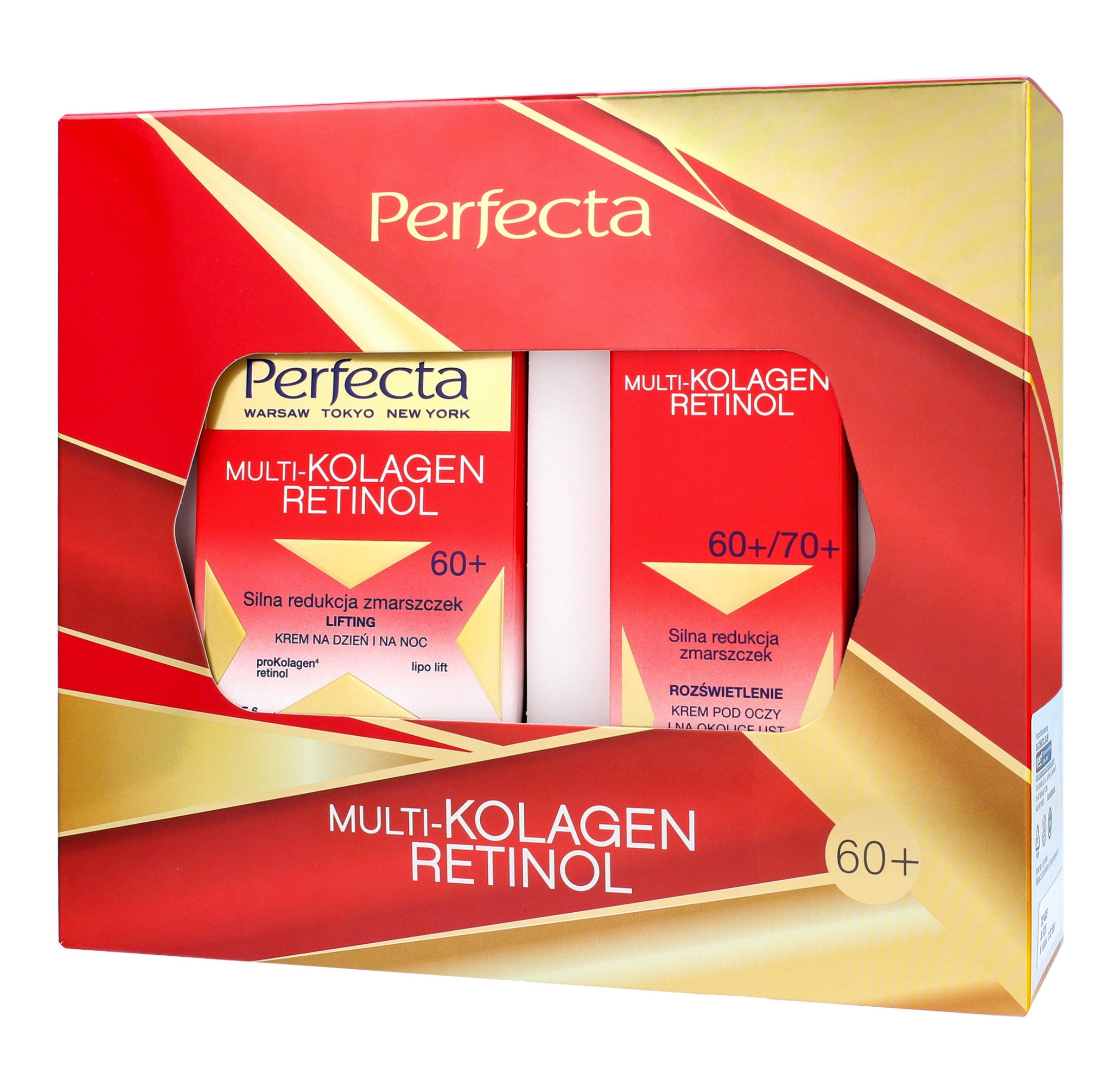 PERFECTA Multicollagen Retinol 60+ gift set (Face cream 50 ml + Eye cream 15 ml) | Vaistine1.lt | WestPharmacy.eu