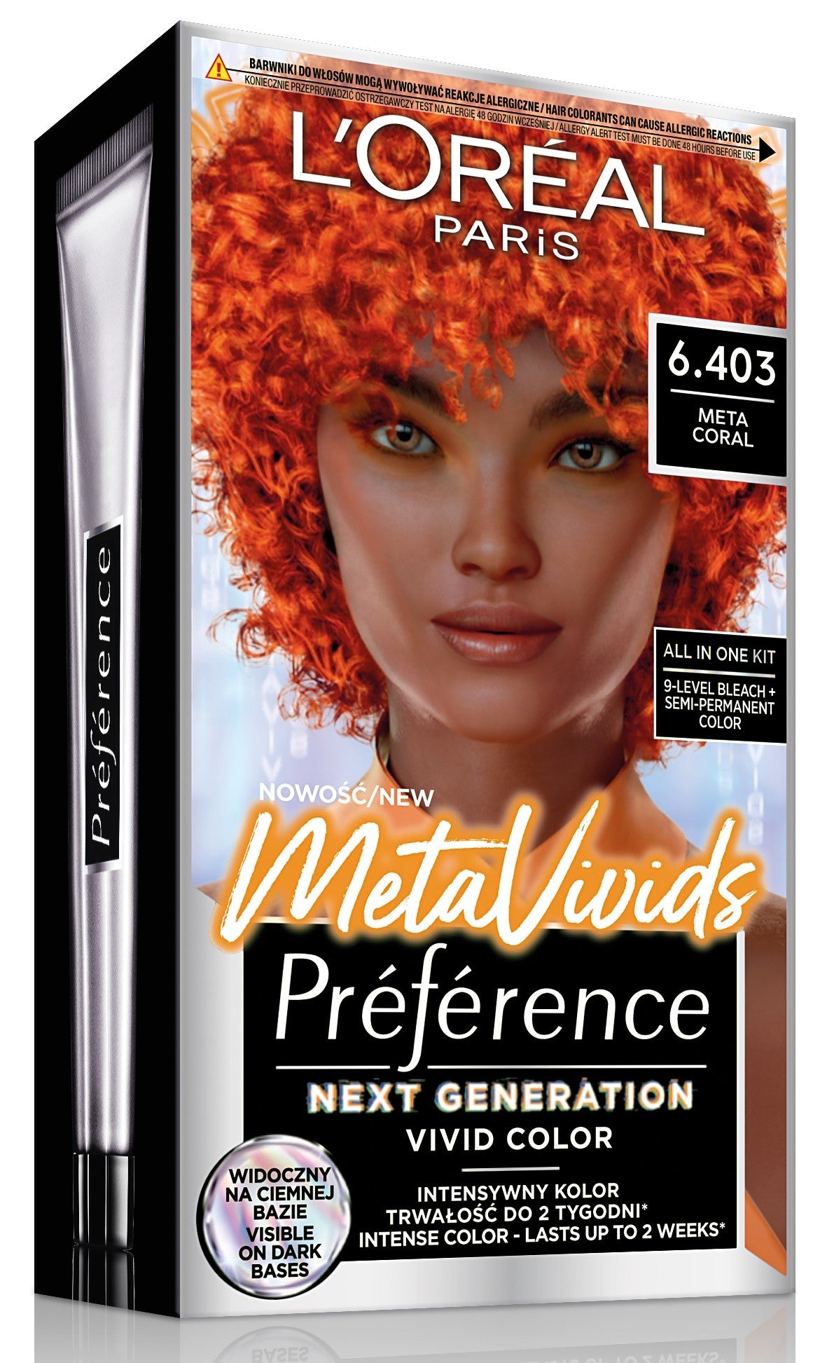 LOREAL PREFERENCE Metavivids Hair Color 6.403 CORAL | Vaistine1.lt | WestPharmacy.eu