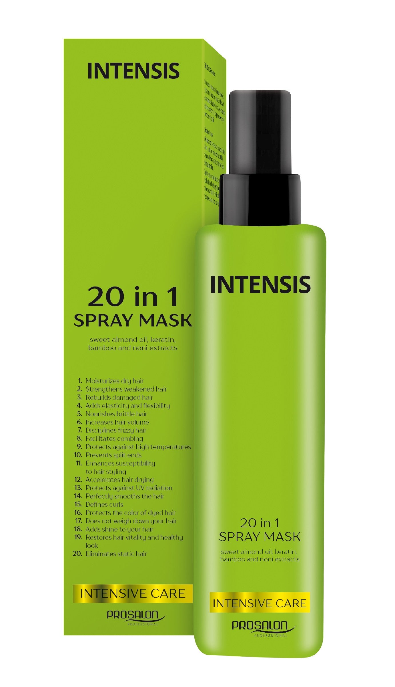 PROSALON PROFESSIONAL Intensis Multi-tasking Hair Mask Spray 20in1 200ml | Vaistine1.lt | WestPharmacy.eu