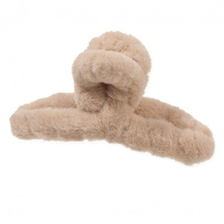 ECARLA Hair clip and buckle, cream fur, SP240K | Vaistine1.lt | WestPharmacy.eu