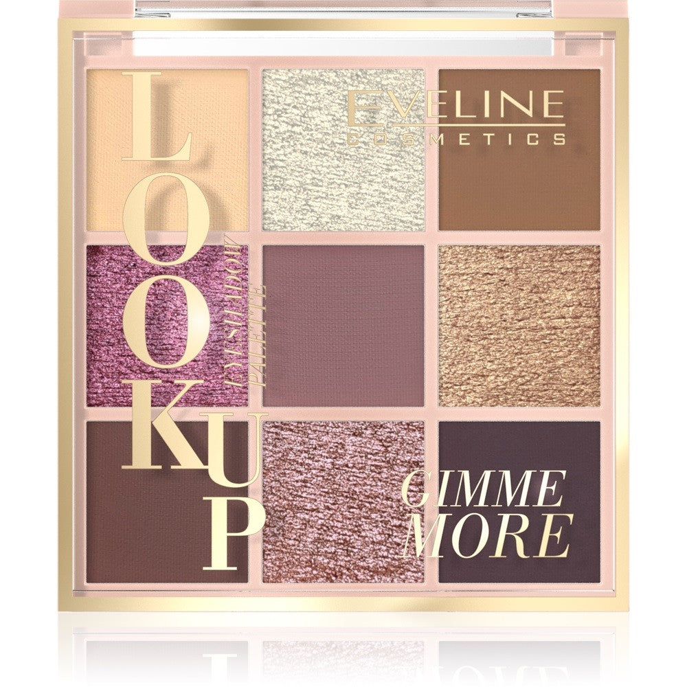 EVELINE Look Up Eyeshadow Palette Gimme More (9 shades) | Vaistine1.lt | WestPharmacy.eu