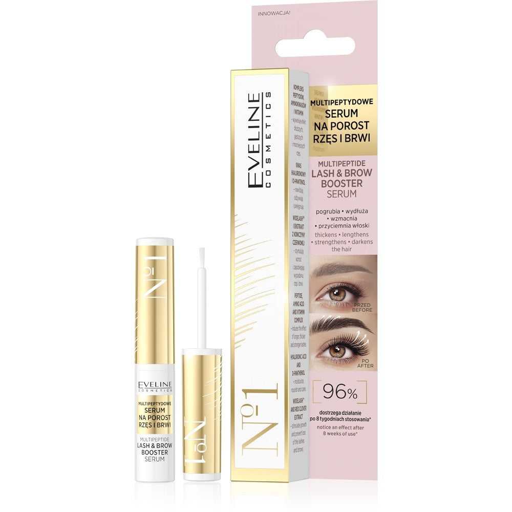 EVELINE Lash & Brow Multipeptide Serum for the growth of eyelashes and eyebrows | Vaistine1.lt | WestPharmacy.eu