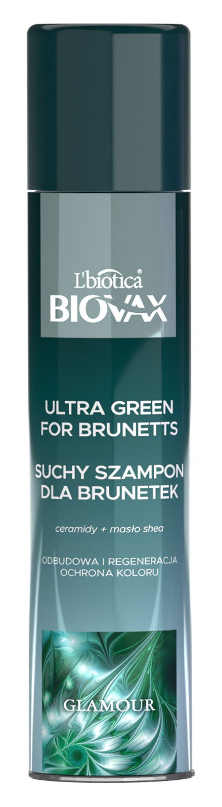 L'BIOTICA BIOVAX Glamour Dry Shampoo for Brunettes - Ultra Green | Vaistine1.lt | WestPharmacy.eu