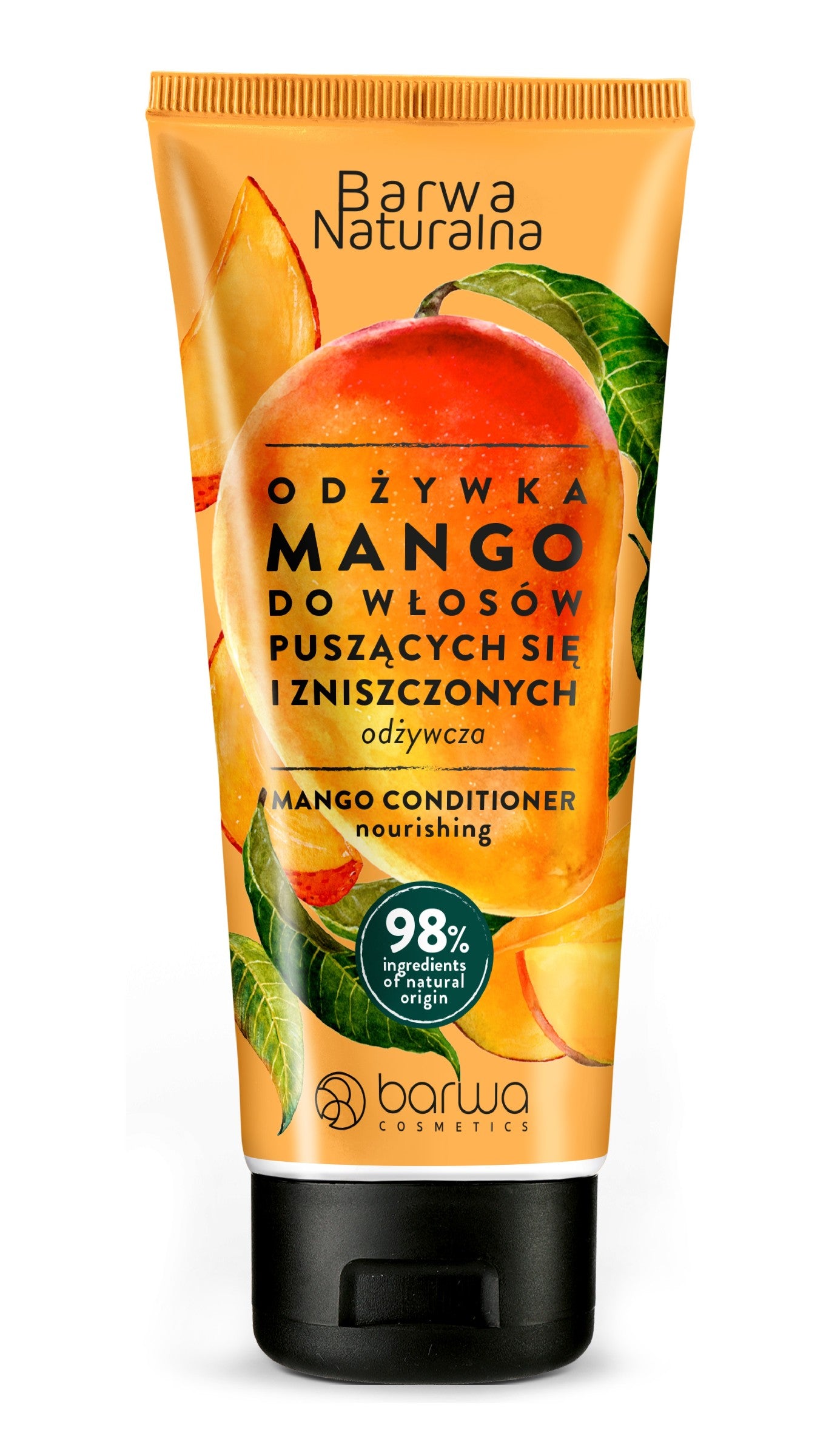 BARWA COSMETICS Barwa Natural Hair Conditioner for Frizzy and Damaged Hair Mango - Nourishing 200ml | Vaistine1.lt | WestPharmacy.eu