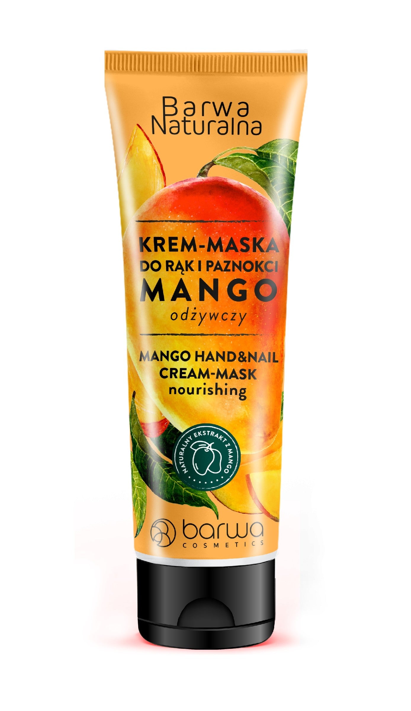 BARWA COSMETICS Barwa Naturalna Cream-Mask for hands and nails Mango - nourishing 100ml | Vaistine1.lt | WestPharmacy.eu