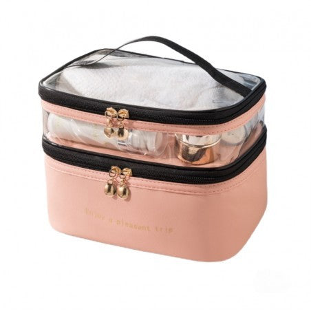 ECARLA Cosmetic bag KS92WZ4 Foldable, pink | Vaistine1.lt | WestPharmacy.eu