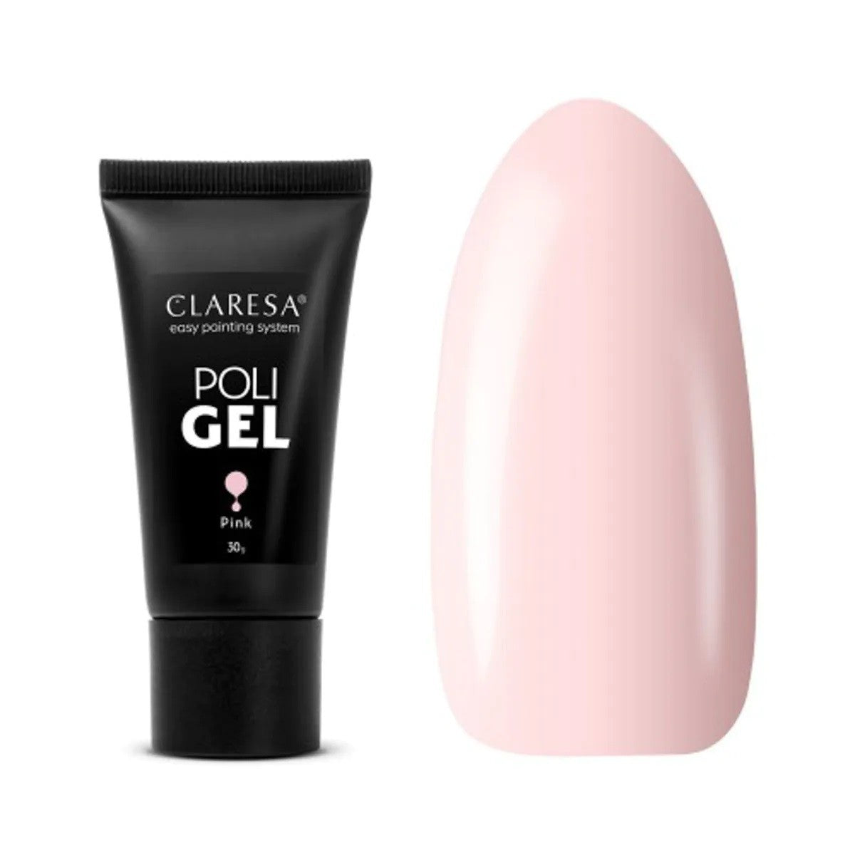 CLARESA Poli Gel Building Gel for Nails - Pink 30g | Vaistine1.lt | WestPharmacy.eu