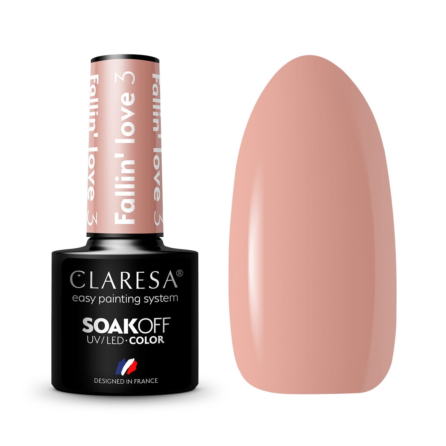 CLARESA Hybrid Nail Polish Fallin' Love No. 3 5g | Vaistine1.lt | WestPharmacy.eu