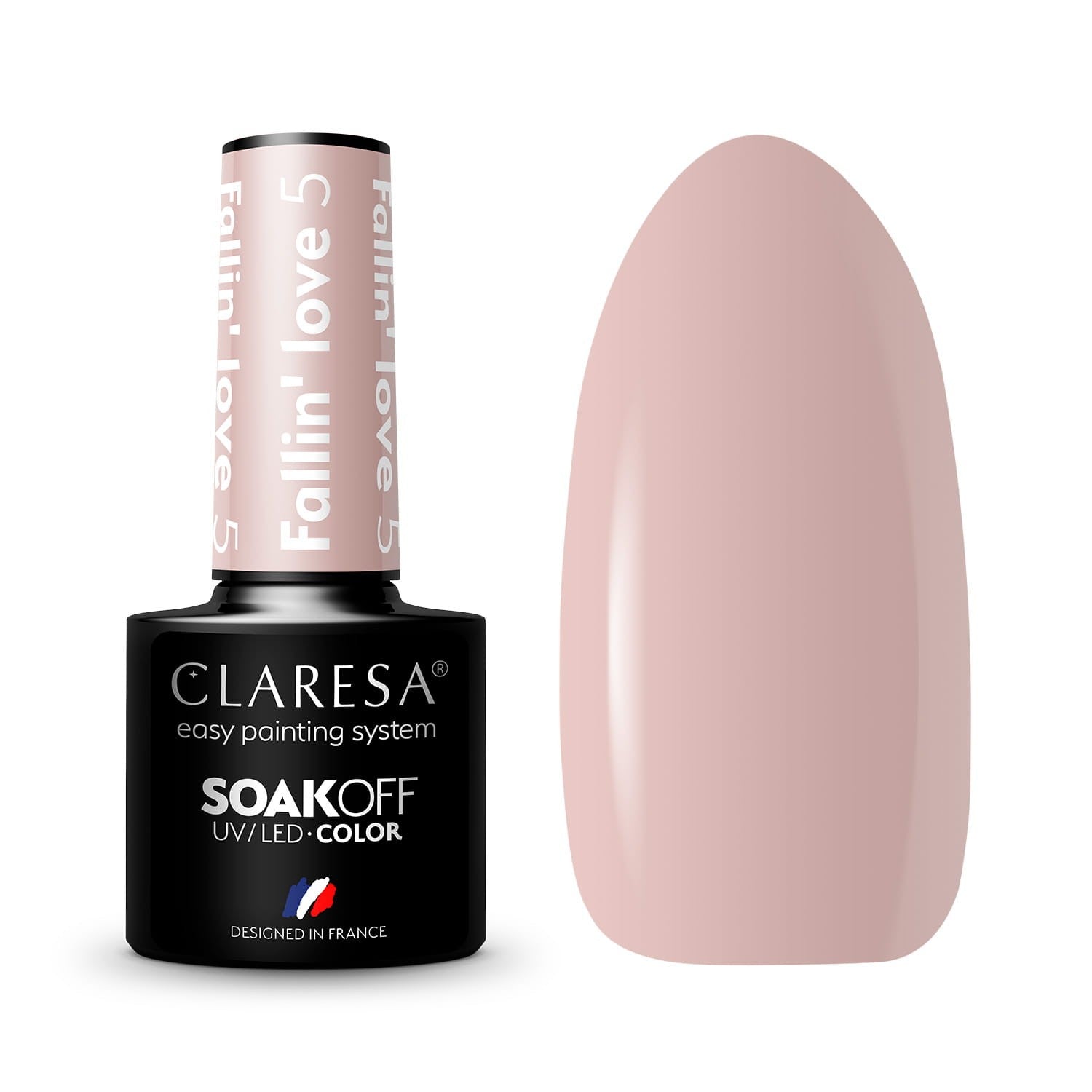 CLARESA Hybrid Nail Polish Fallin' Love No. 5 5g | Vaistine1.lt | WestPharmacy.eu