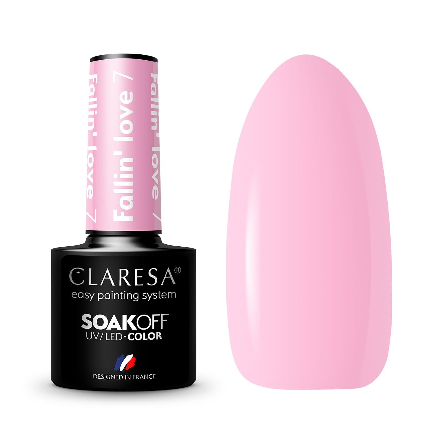 CLARESA Hybrid Nail Polish Fallin' Love No. 7 5g | Vaistine1.lt | WestPharmacy.eu