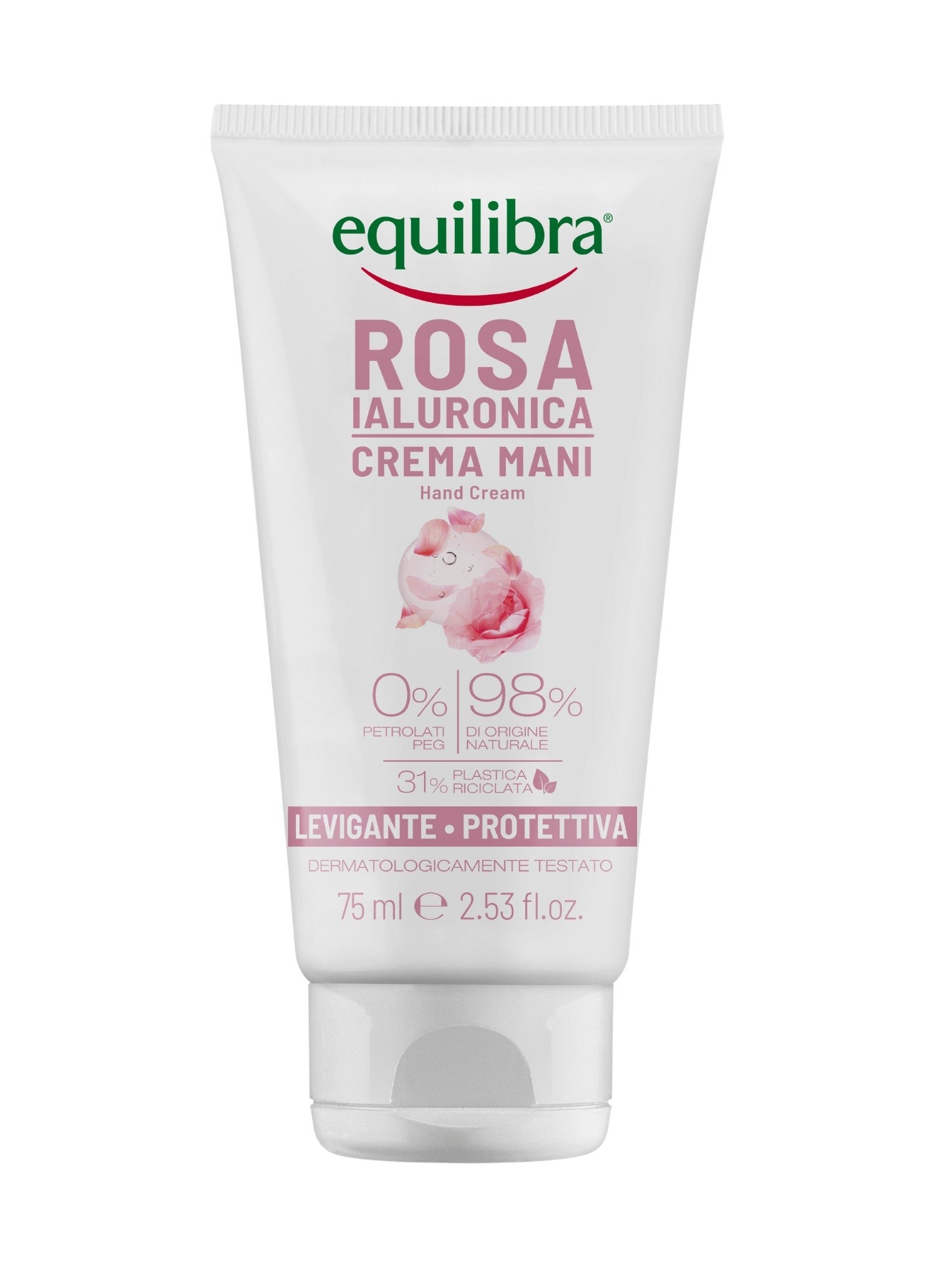 EQUILIBRA ROSE Hand cream with hyaluronic acid | Vaistine1.lt | WestPharmacy.eu