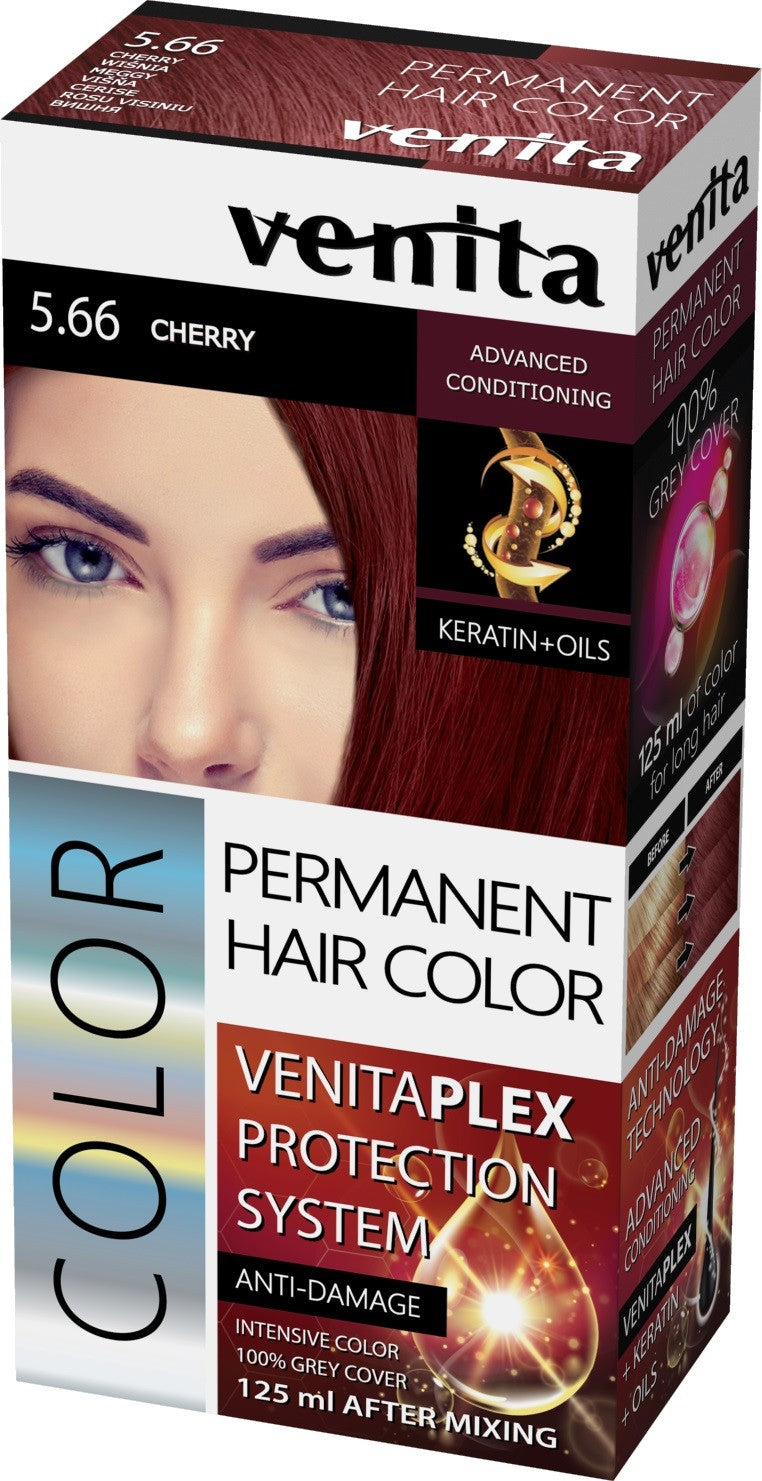 VENITA Color Hair dye Venita Plex no. 5.66 Cherry 1op. | Vaistine1.lt | WestPharmacy.eu