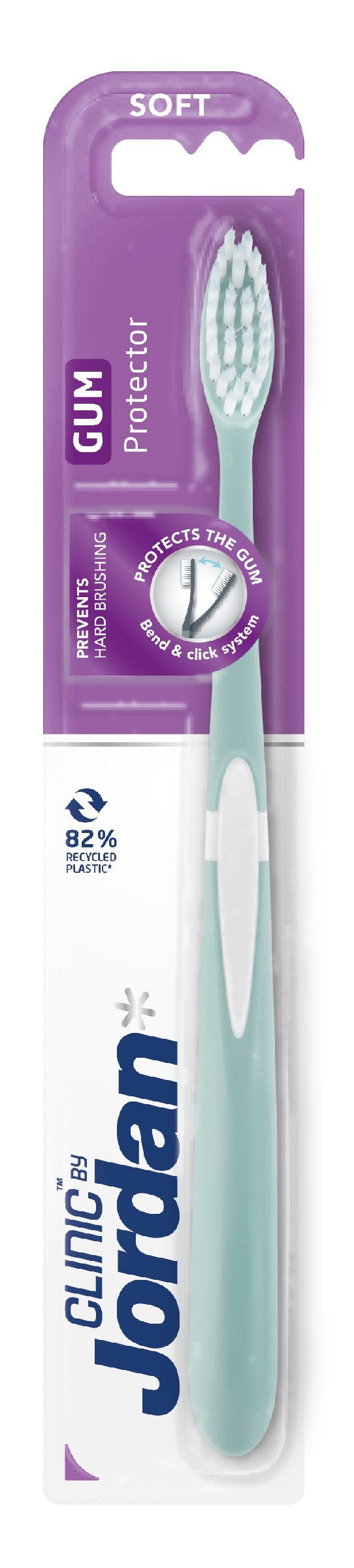 JORDAN Clinic Gum Protector Soft Toothbrush | Vaistine1.lt | WestPharmacy.eu