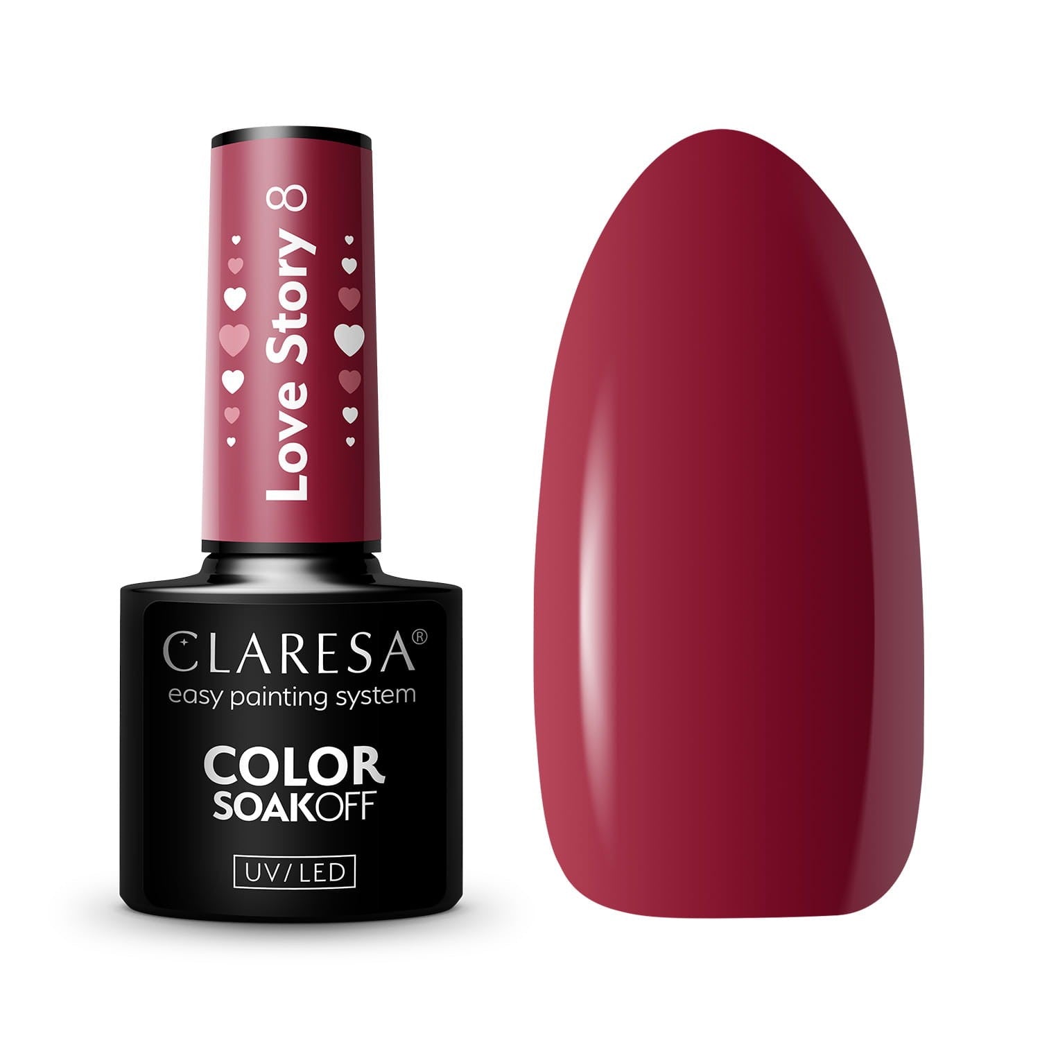 CLARESA Hybrid Lacquer Love Story No. 8 5g | Vaistine1.lt | WestPharmacy.eu