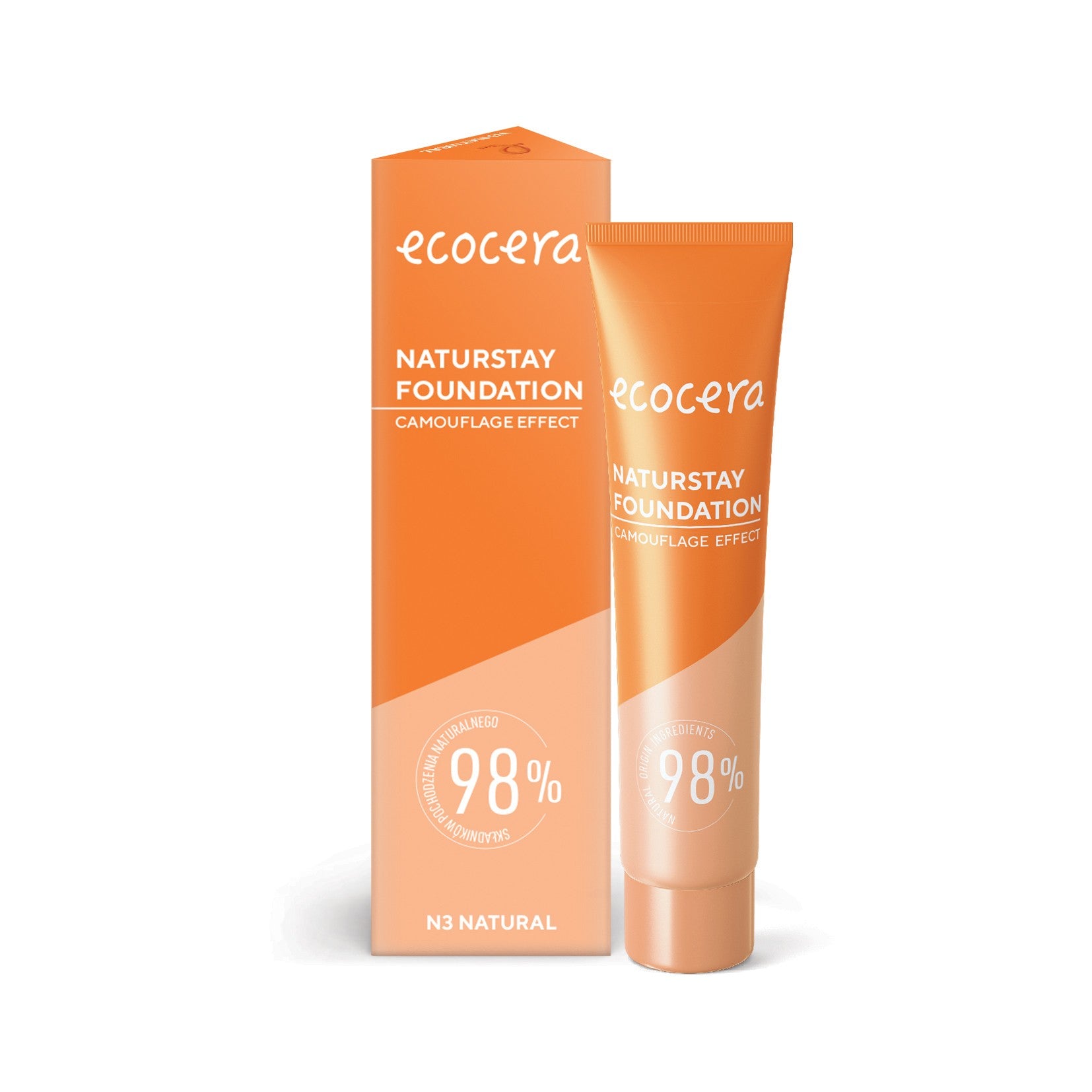 ECOCERA Naturstay Foundation Camouflage Effect N3 Natural 30ml | Vaistine1.lt | WestPharmacy.eu