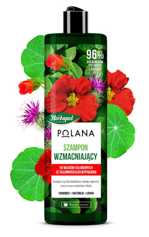 HERBAPOL Polana Strengthening Shampoo for weakened hair, prone to falling out 400ml | Vaistine1.lt | WestPharmacy.eu