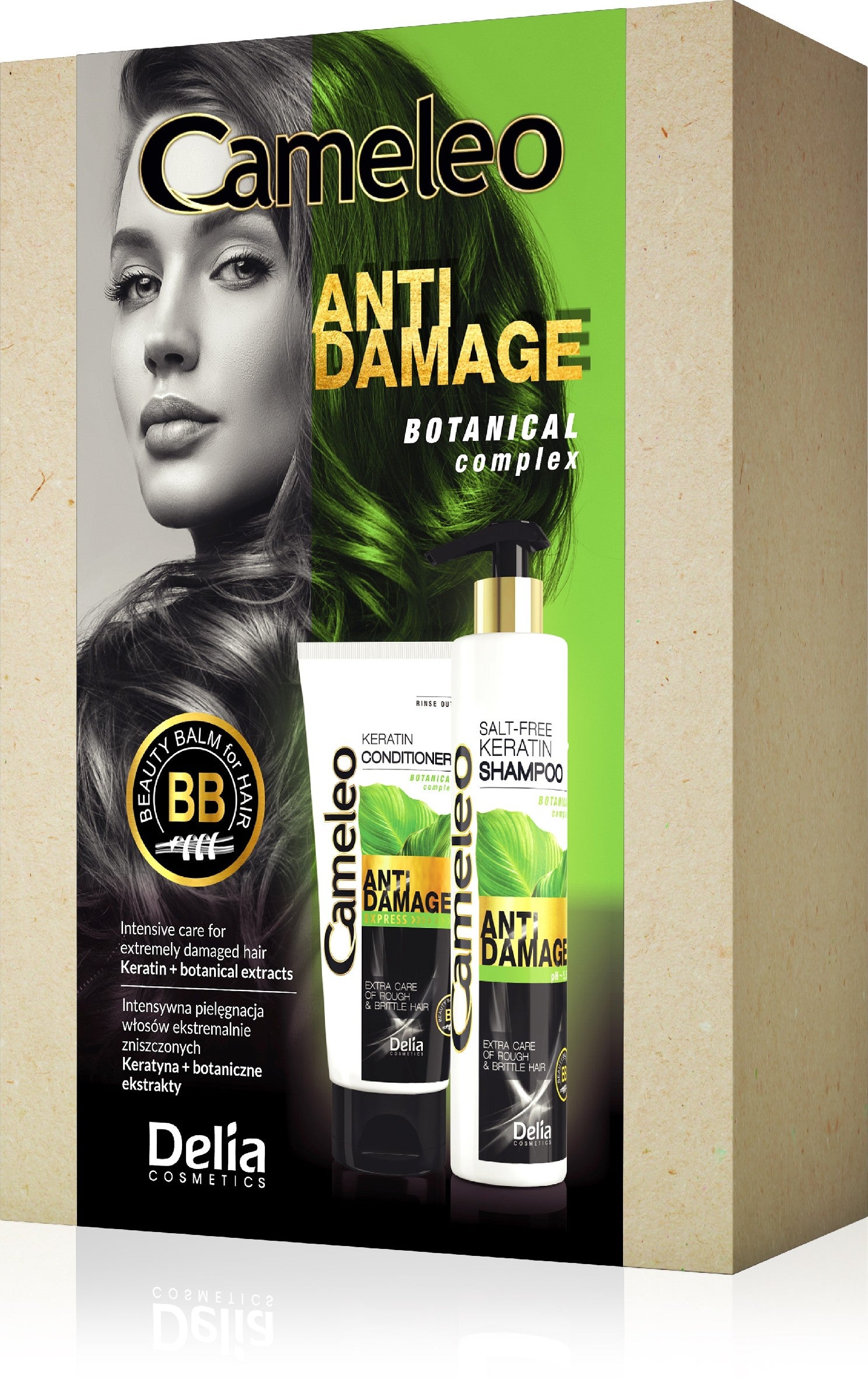 DELIA Cameleo Set for women Anti Damage shampoo and conditioner for damaged hair | Vaistine1.lt | WestPharmacy.eu
