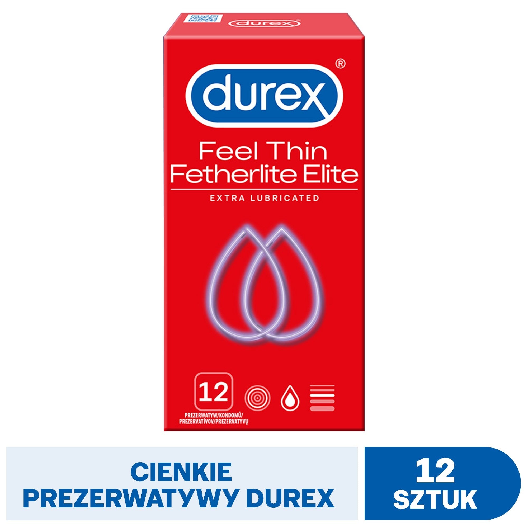 DUREX GIFT 12pcs ELLITE FETHERLITE | Vaistine1.lt | WestPharmacy.eu