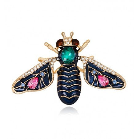 ECARLA Decorative brooch - Crystal Insect (BZ44) 1 pc | Vaistine1.lt | WestPharmacy.eu
