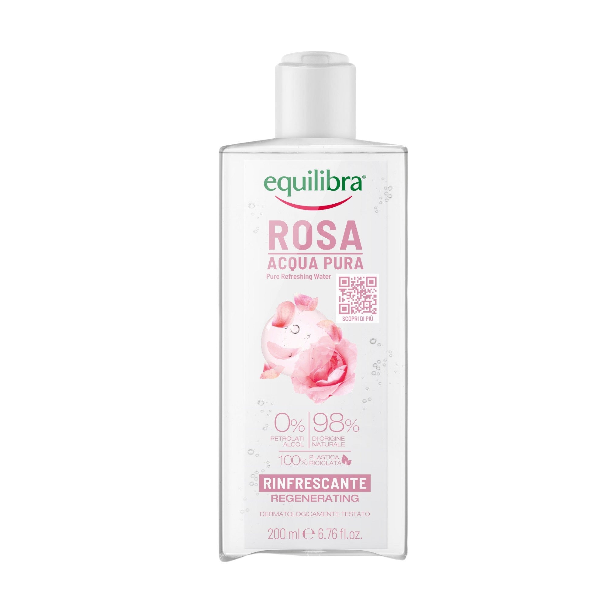 EQUILIBRA Rose Refreshing Pure Rose Water 200ml | Vaistine1.lt | WestPharmacy.eu