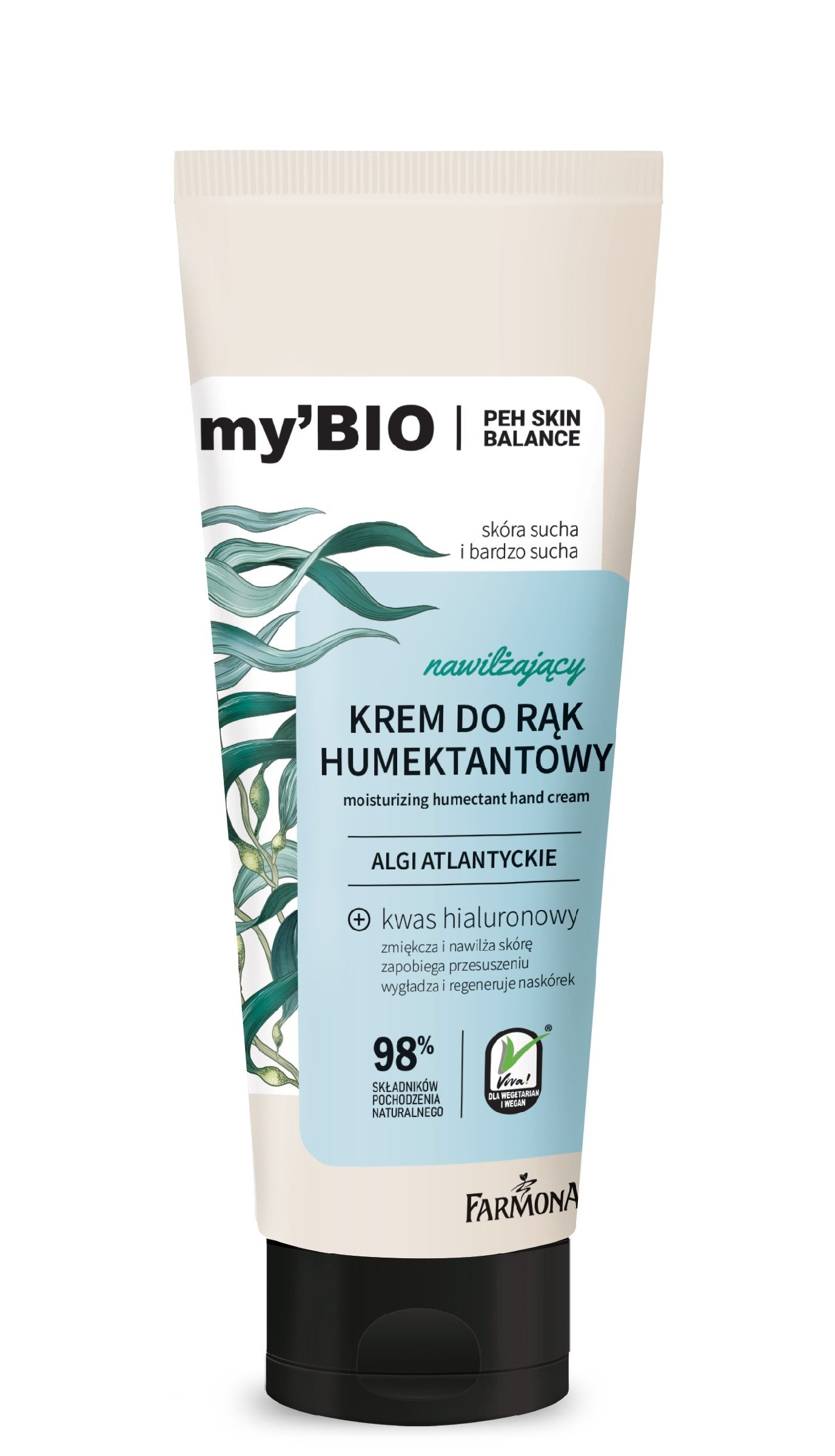 FARMONA my'Bio Moisturizing Humectant Hand Cream Atlantic Algae 100ml | Vaistine1.lt | WestPharmacy.eu