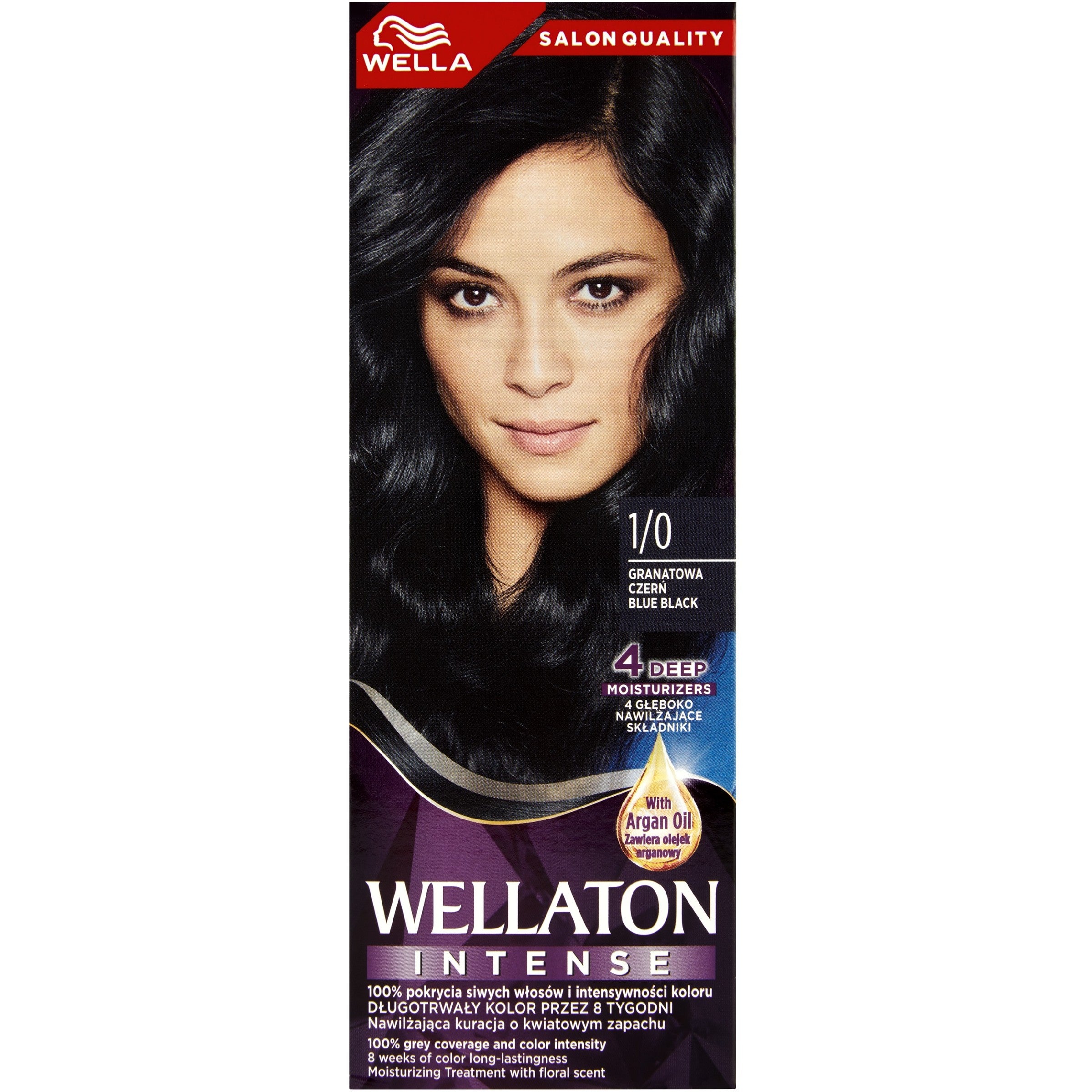 WELLA Wellaton Intense Hair Color 1/0 - Blue Black 1op. | Vaistine1.lt | WestPharmacy.eu