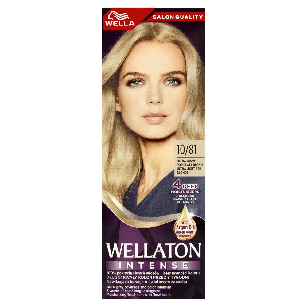WELLA Wellaton Intense Hair Color 10/81 - Ultra Light Ash Blonde 1op. | Vaistine1.lt | WestPharmacy.eu