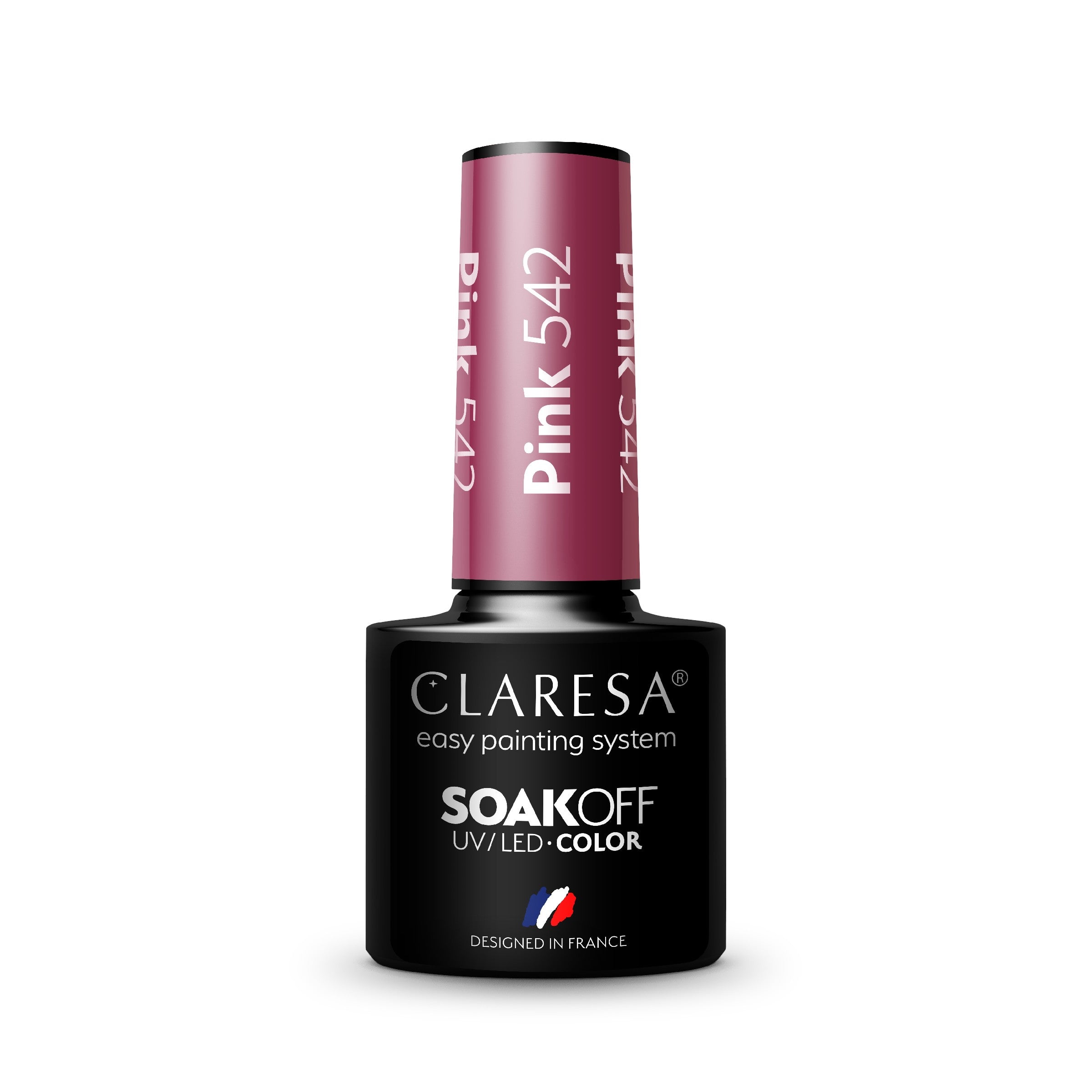 CLARESA Hybrid Nail Polish Pink No. 542 5g | Vaistine1.lt | WestPharmacy.eu