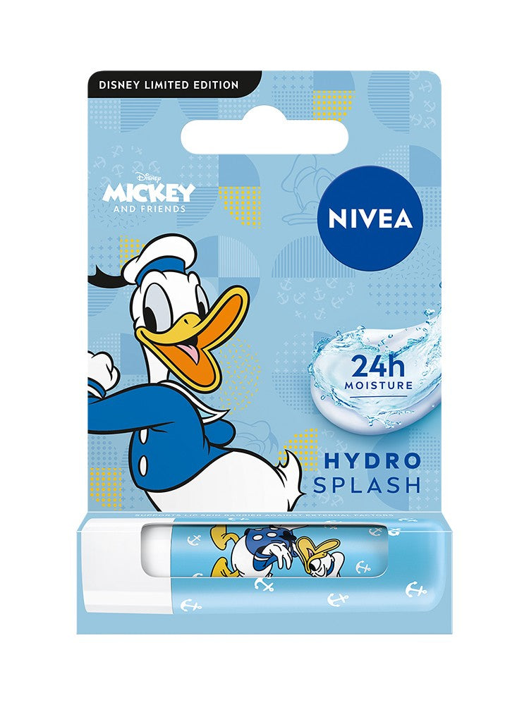 NIVEA Disney Nurturing Lipstick - Hydro Splash Donald Duck - Limited Edition 4.8 g | Vaistine1.lt | WestPharmacy.eu
