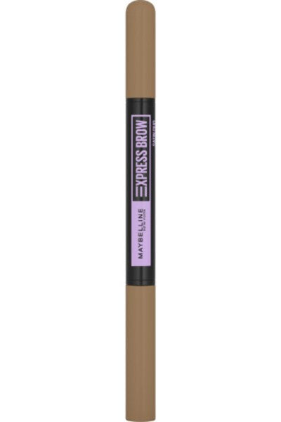 MAYBELLINE Express Brow Satin Duo Double-Sided Antakių pieštukas No. 01 Dark Blond 1pc | Vaistine1.lt | WestPharmacy.eu