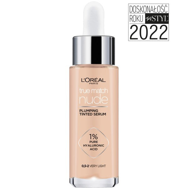LOREAL True Match Nude Serum in foundation color-evening no. 0.5-2 Very Light 30ml | Vaistine1.lt | WestPharmacy.eu