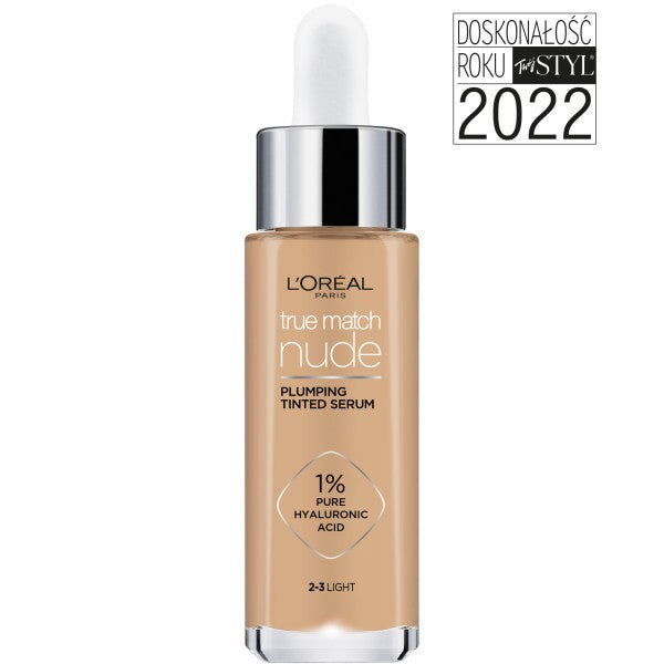 LOREAL True Match Nude Serum in foundation evening out the color no. 2-3 Light 30ml | Vaistine1.lt | WestPharmacy.eu