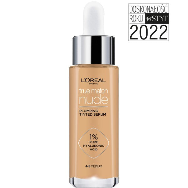 LOREAL True Match Nude Serum in foundation evening out the color no. 4-5 Medium 30ml | Vaistine1.lt | WestPharmacy.eu