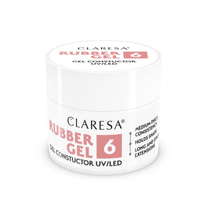 CLARESA Rubber Gel Gel for building and extending nails 06 - 12 g | Vaistine1.lt | WestPharmacy.eu