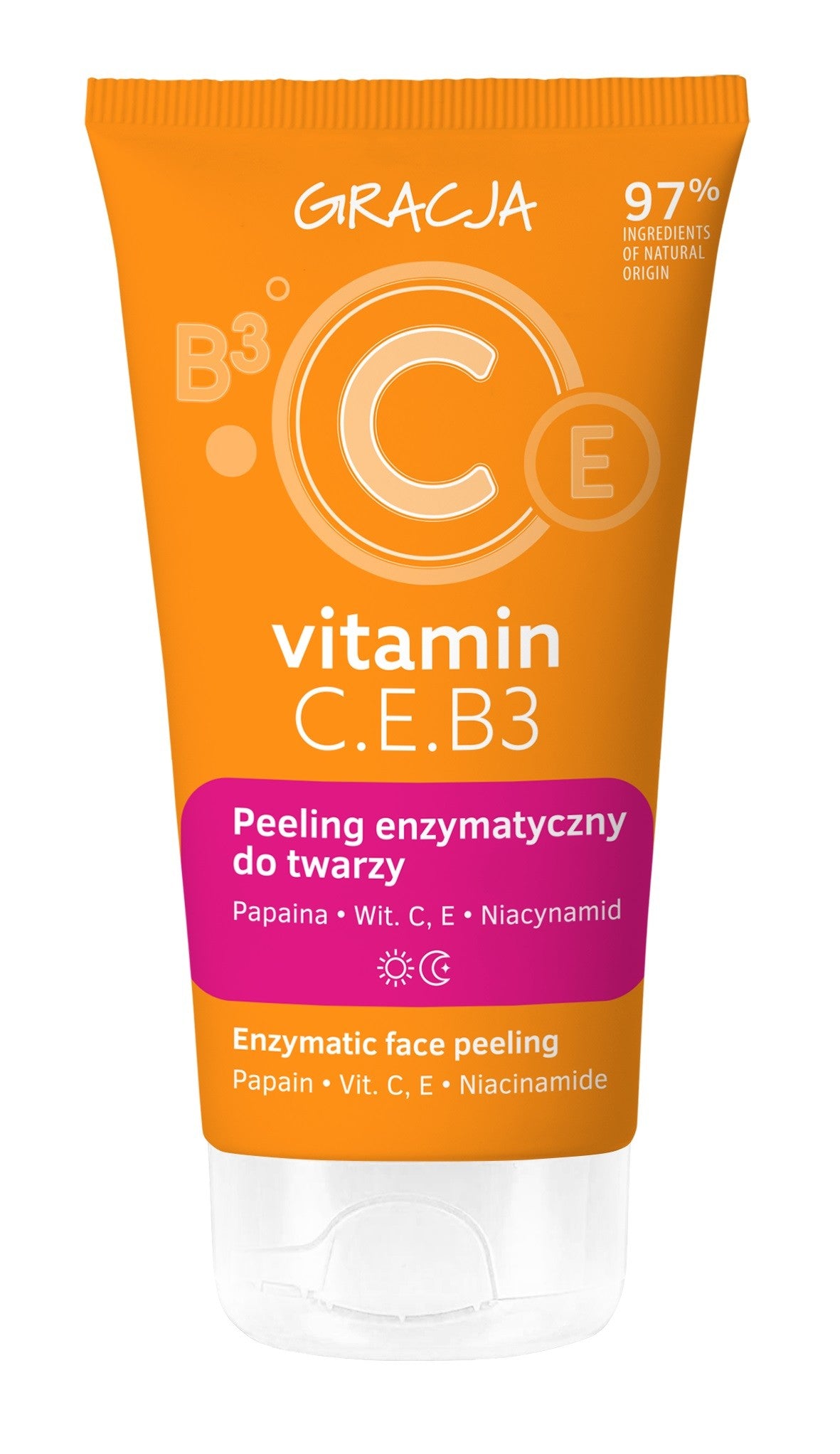 GRACJA Vitamin C.E.B3 Enzymatic facial peeling 75 ml | Vaistine1.lt | WestPharmacy.eu