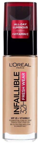 LOREAL Infallible 32H Fresh Wear Foundation No. 145 Rose Beige 30ml | Vaistine1.lt | WestPharmacy.eu