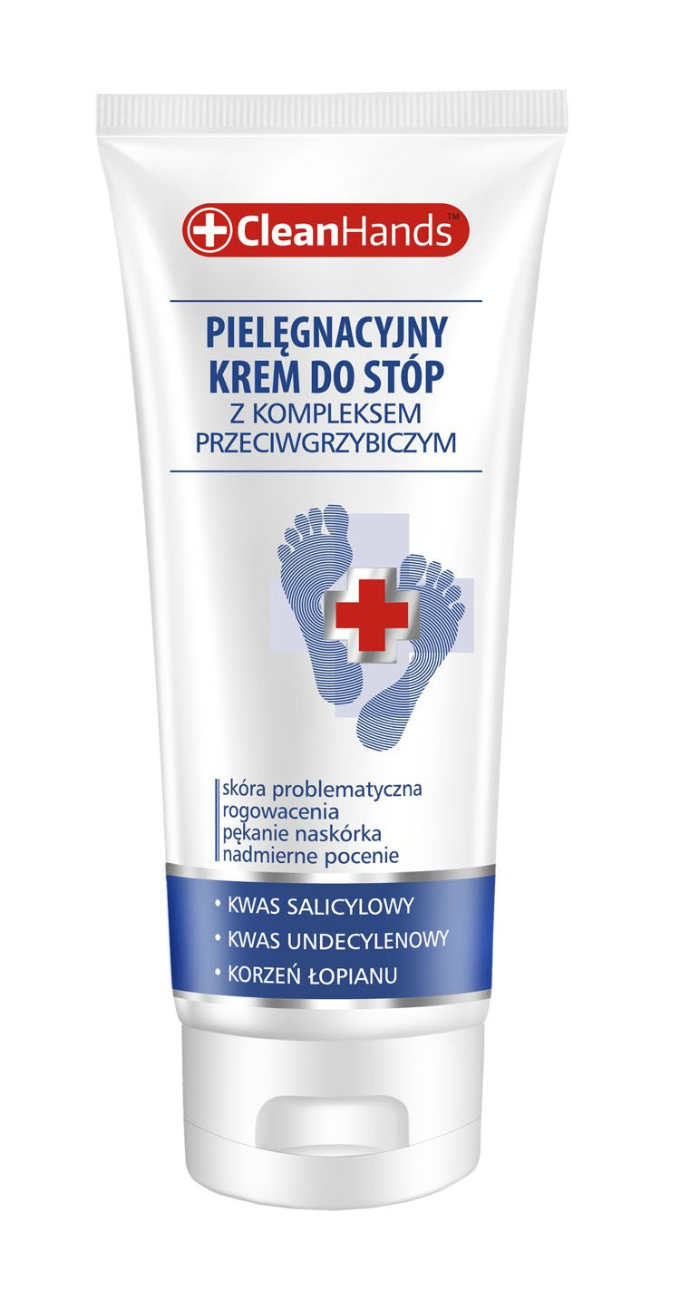 CLEAN HANDS Foot cream with antifungal complex 75 ml | Vaistine1.lt | WestPharmacy.eu