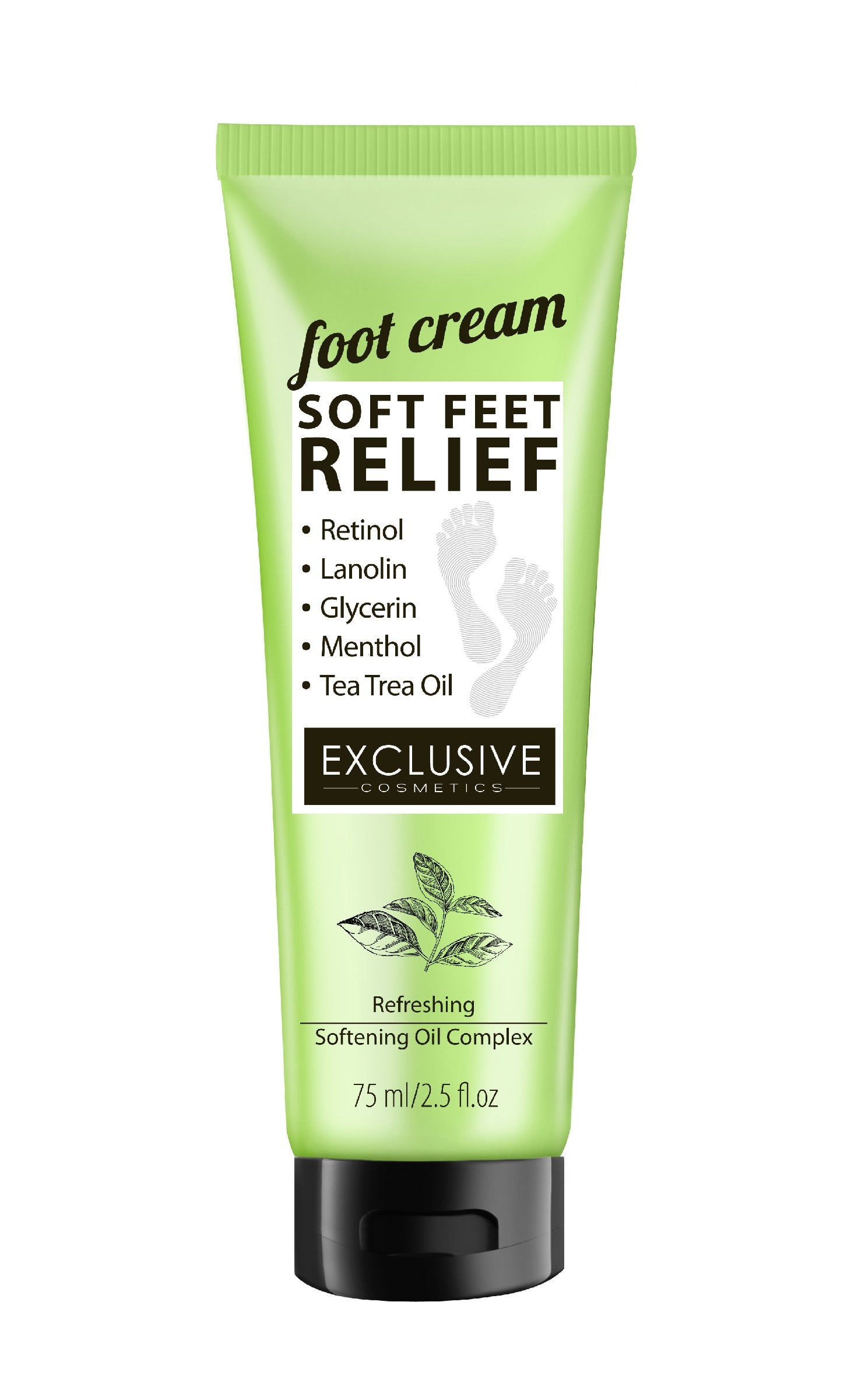 EXCLUSIVE Foot cream refreshing Foot cream 75 ml | Vaistine1.lt | WestPharmacy.eu