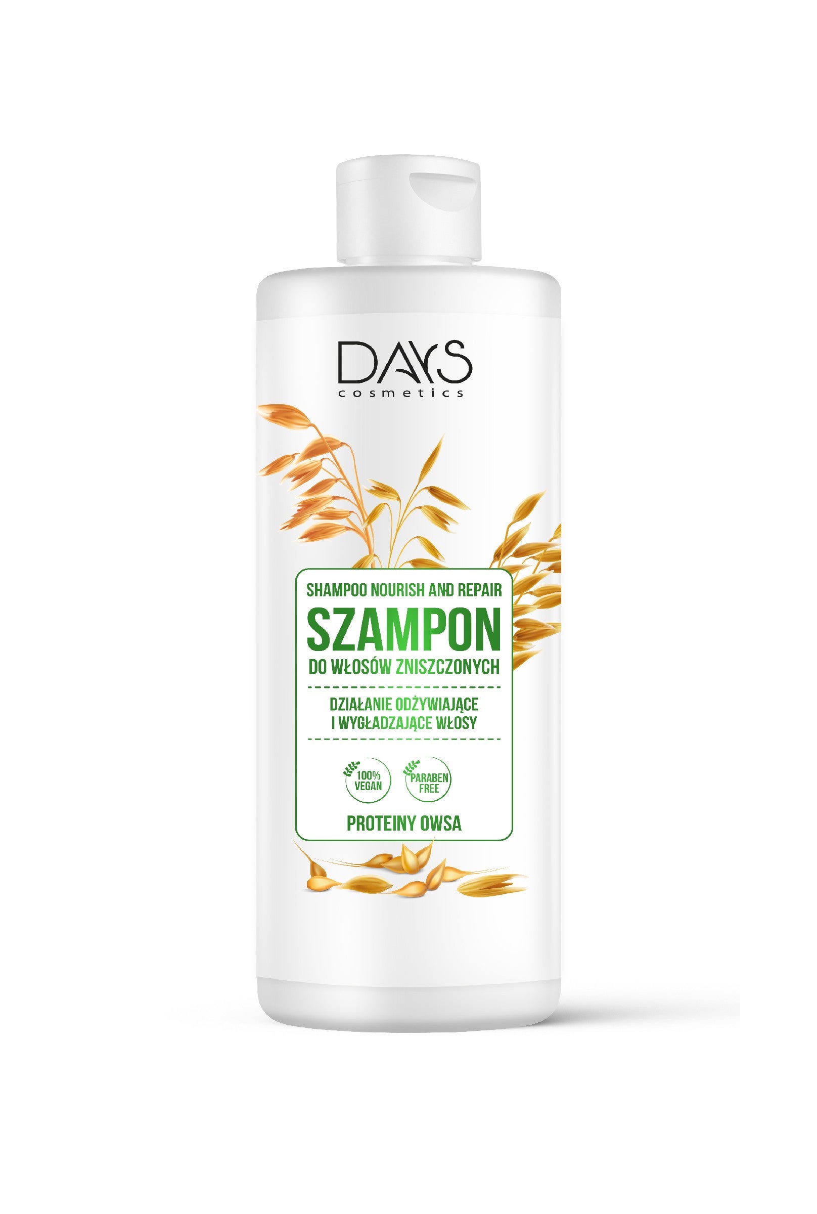 DAYS COSMETICS Oat Protein Hair Shampoo | Vaistine1.lt | WestPharmacy.eu
