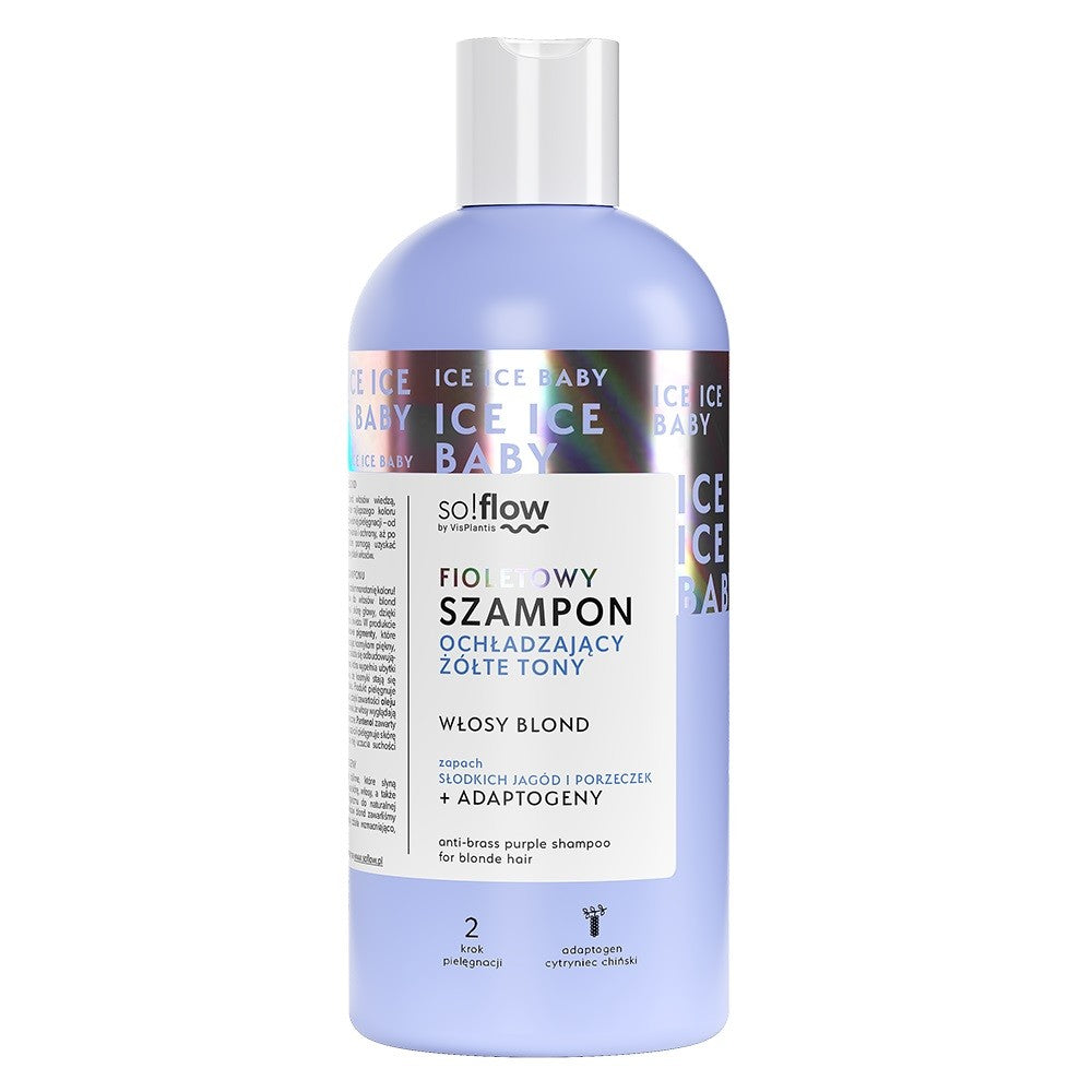 SO!FLOW Purple shampoo counteracts yellow tones in blonde hair | Vaistine1.lt | WestPharmacy.eu
