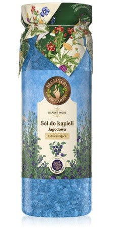 HERBAL RECIPES Field Treasures Refreshing Bath Salt - Berry 700g | Vaistine1.lt | WestPharmacy.eu