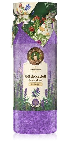 HERBAL RECIPES Field Treasures Relaxing Bath Salt - Lavender 700g | Vaistine1.lt | WestPharmacy.eu