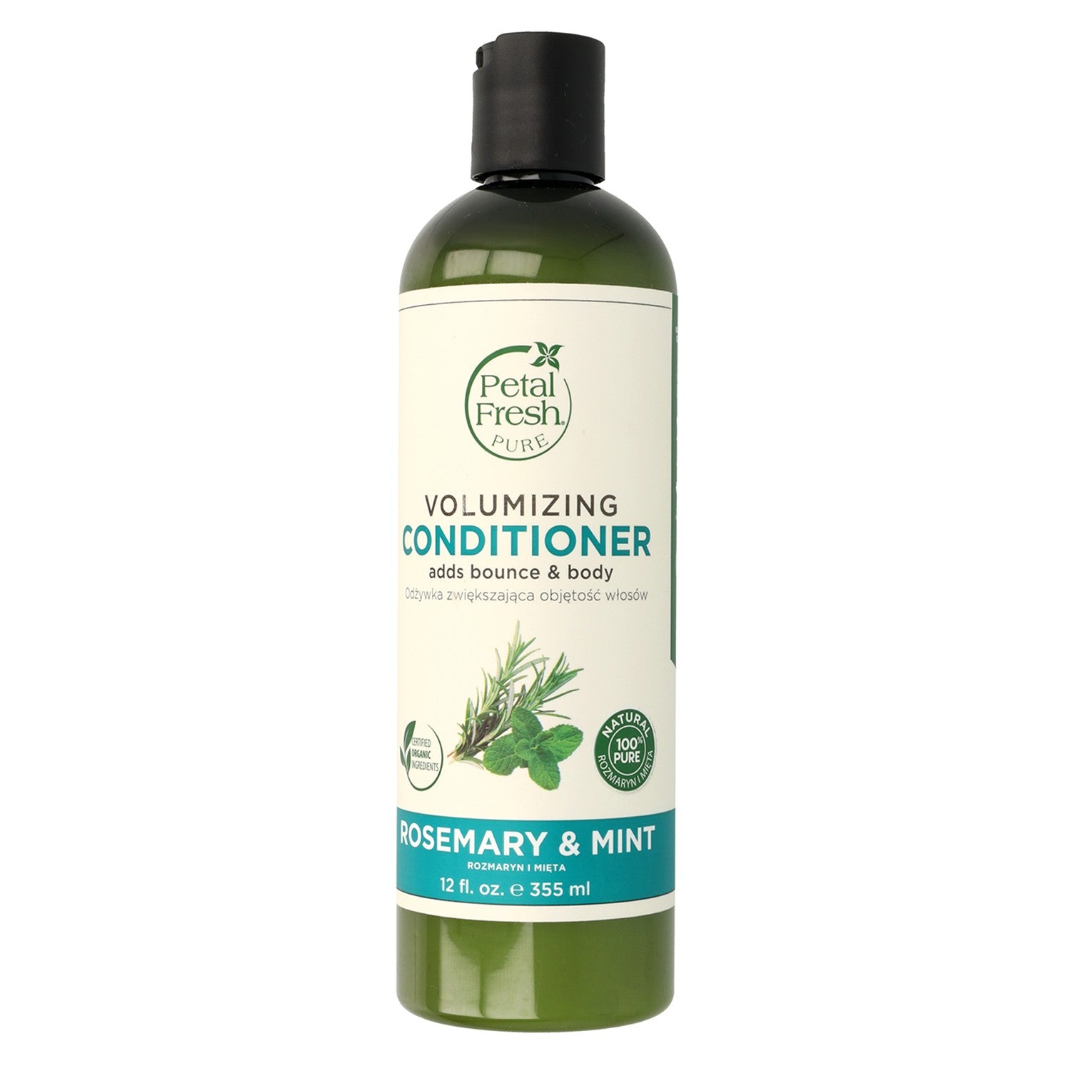 PETAL FRESH Volume-Boosting Hair Conditioner Rosemary & Mint 355 ml | Vaistine1.lt | WestPharmacy.eu