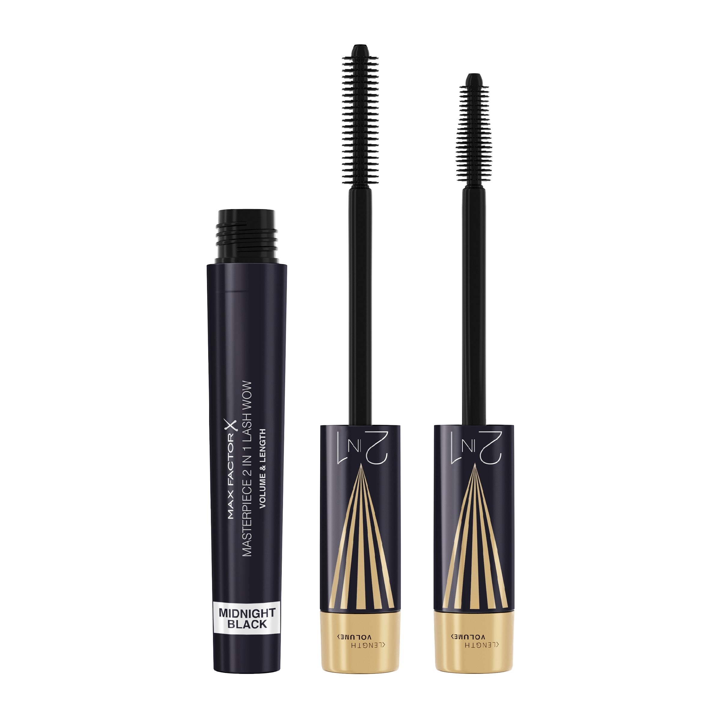 MAX FACTOR Masterpiece 2w1 Lash Wow Mascara Midnight Black 7 ml | Vaistine1.lt | WestPharmacy.eu